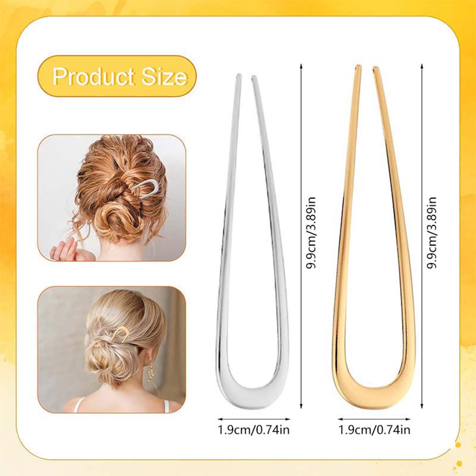French U Shaped Hair Pins Vint - Vintage Item ulasan dan harga