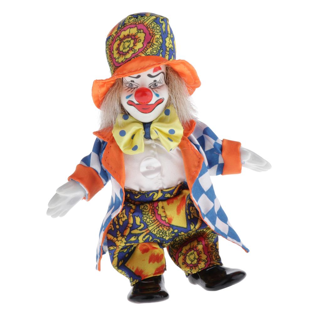 Ceramic Porcelain Jester Clown - Vintage Collectible Porcelain Dolls ulasan dan harga