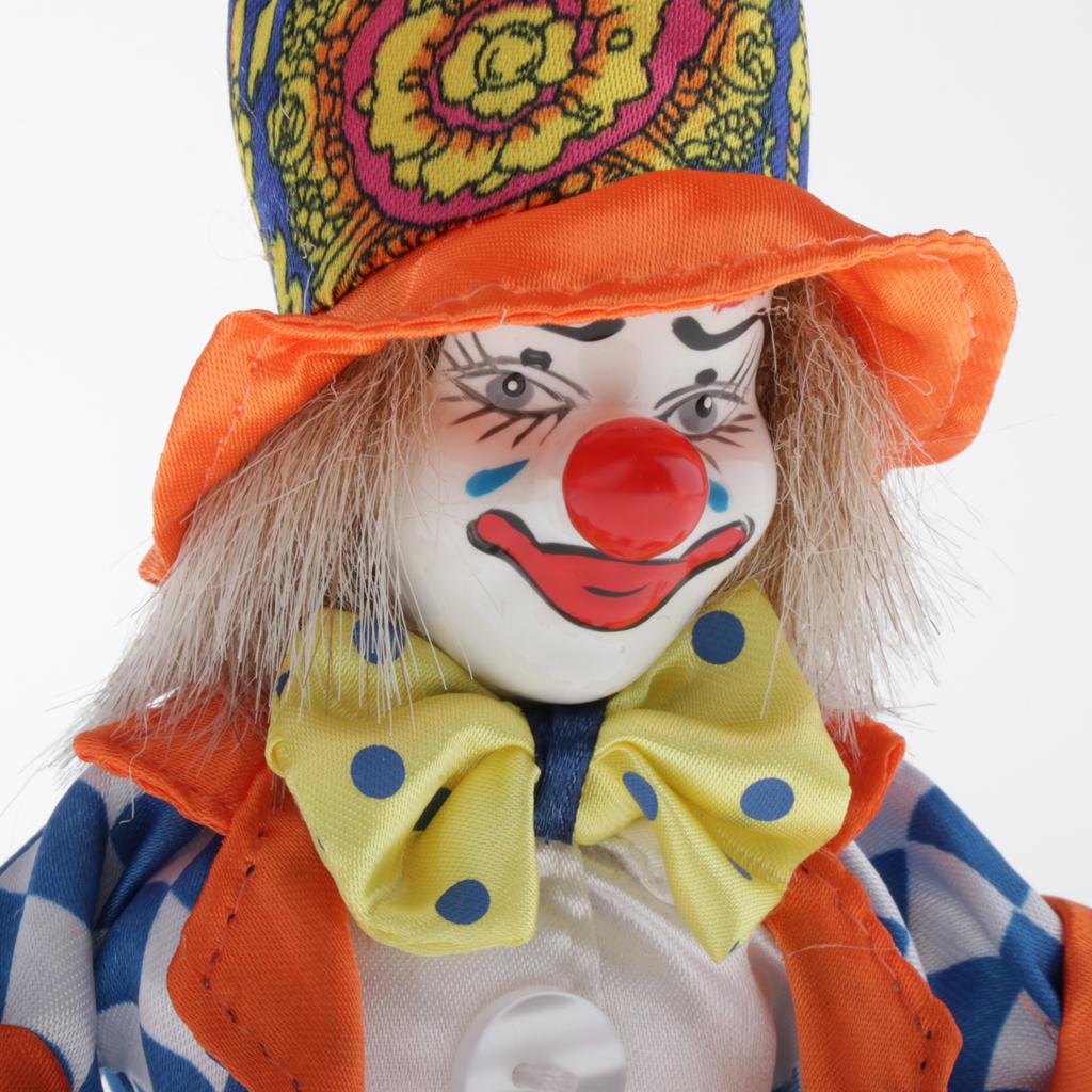 Ceramic Porcelain Jester Clown - Vintage Collectible Porcelain Dolls ulasan dan harga