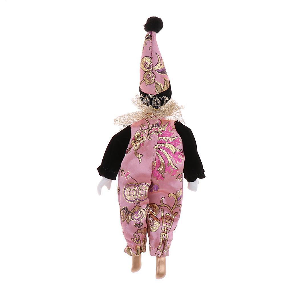 22cm Porcelain Clown Dolls Col - Vintage Collectible Porcelain Dolls ulasan dan harga