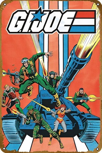 Gi Joe – Tank Poster Vintage R - Vintage Collectible Posters ulasan dan harga