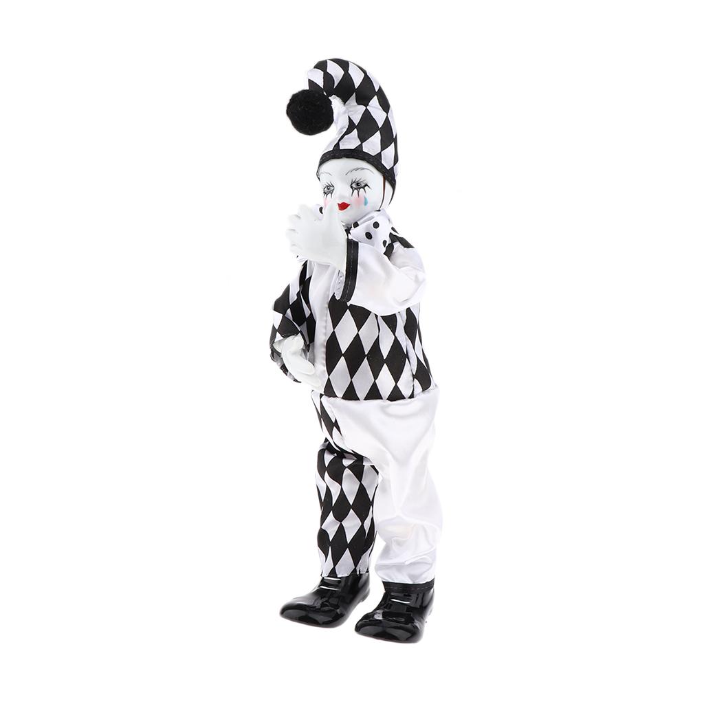 Funny Porcelain Clown Doll Vin - Vintage Collectible Porcelain Dolls ulasan dan harga