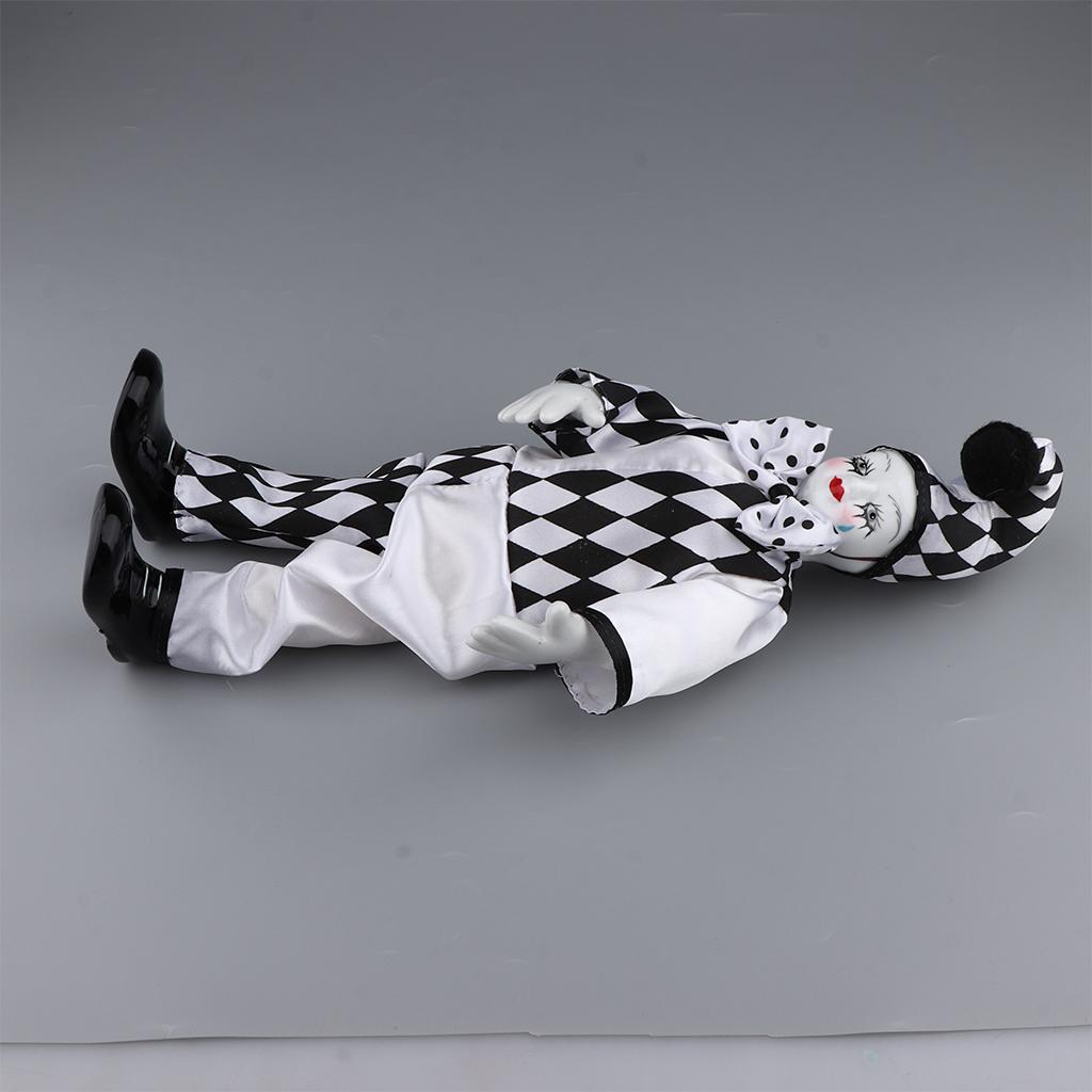 Funny Porcelain Clown Doll Vin - Vintage Collectible Porcelain Dolls ulasan dan harga