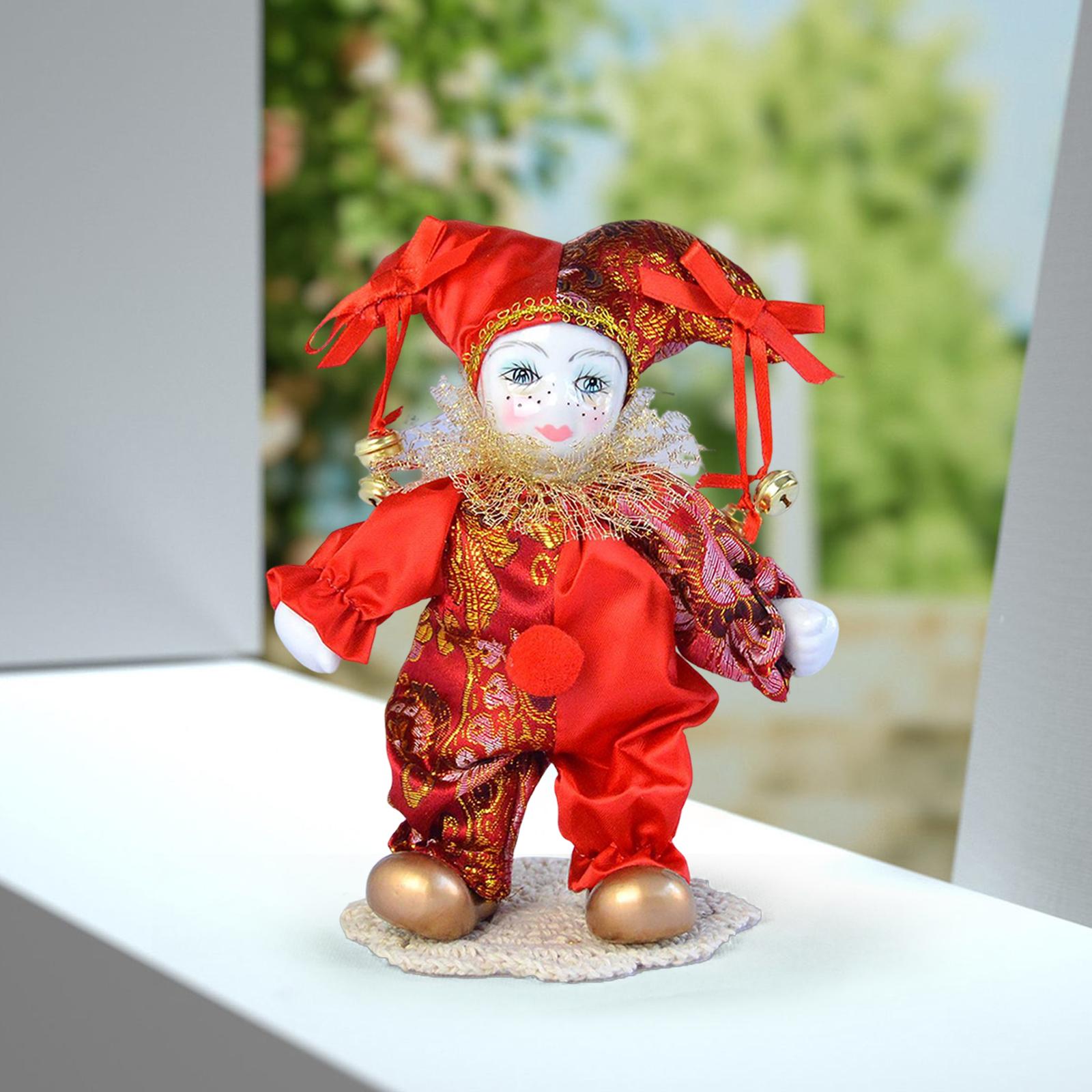 Vintage Harlequin Doll Antique - Vintage Collectible Porcelain Dolls ulasan dan harga