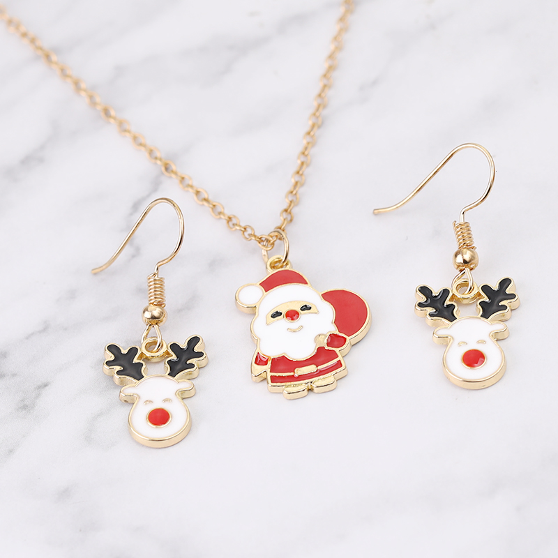Christmas Collection Jewelry S - Vintage Collectible Santa ulasan dan harga