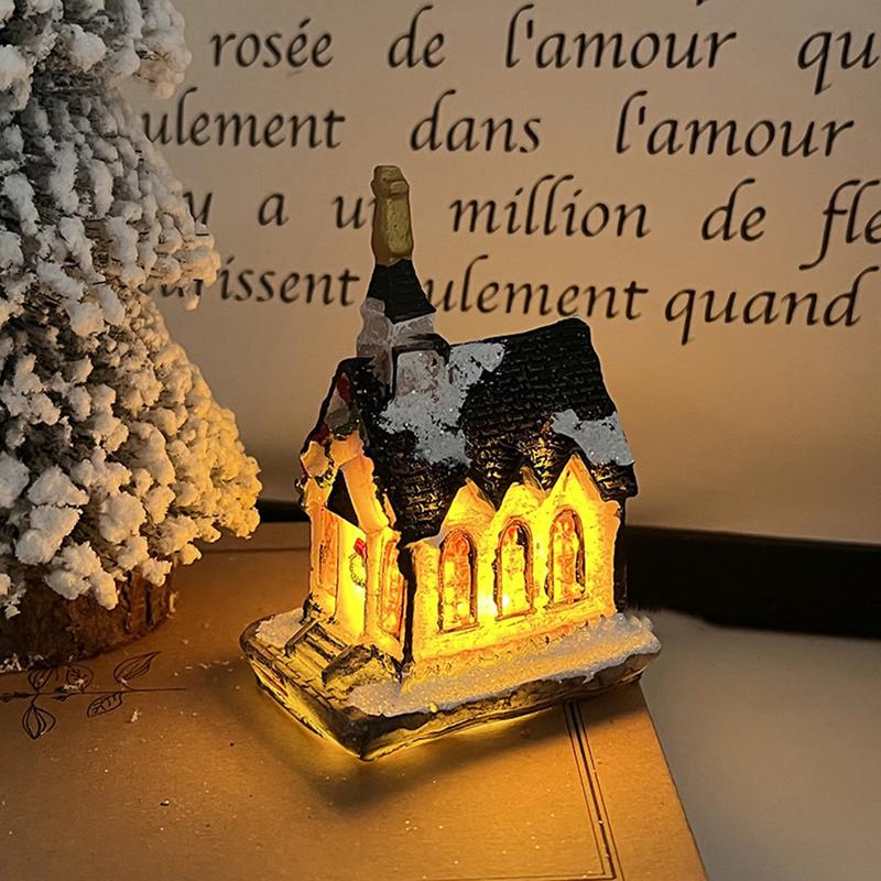 Christmas Village Houses Vinta - Collectible Vintage Lamps ulasan dan harga