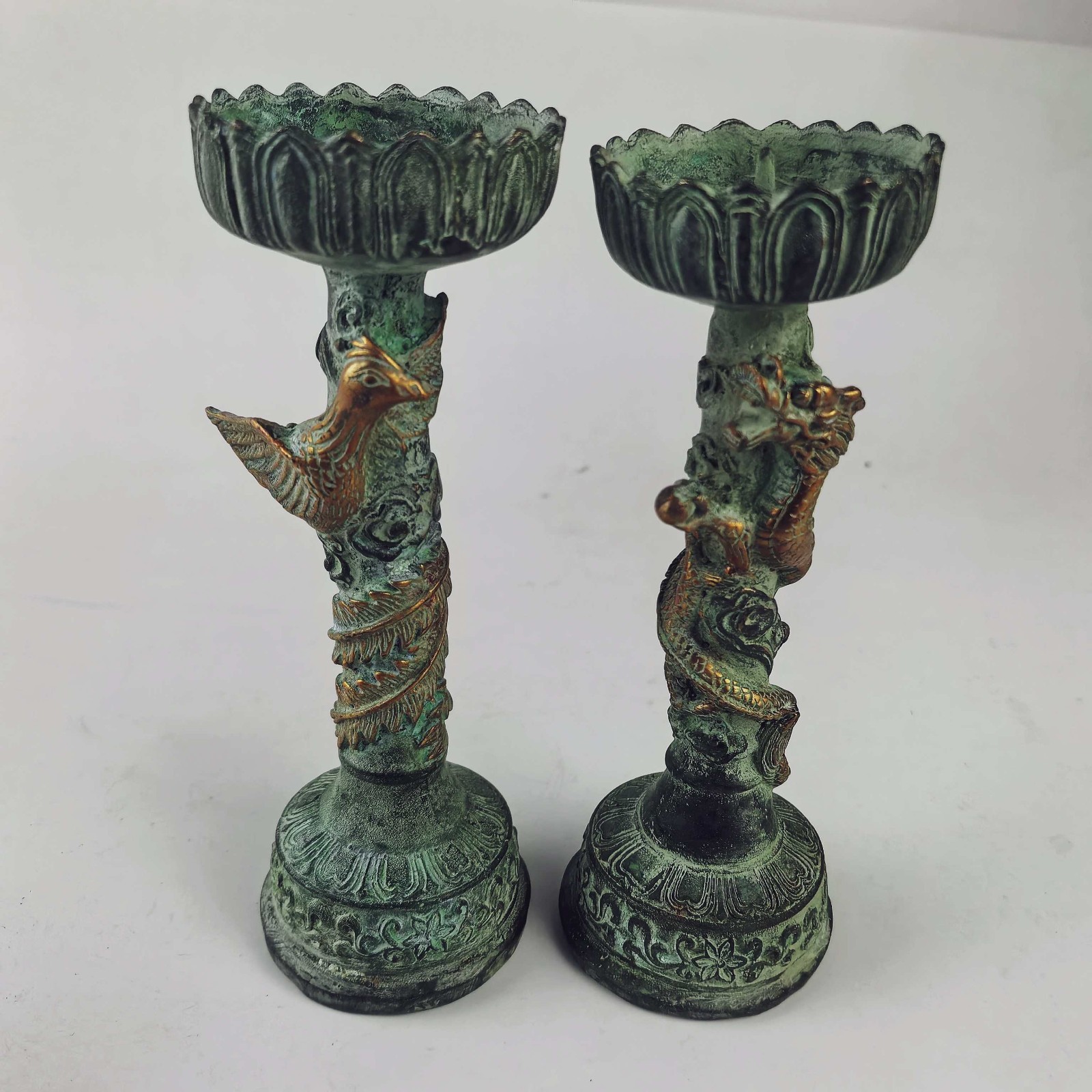 Folk Collection A pair Old Bro - Collectible Vintage Lamps ulasan dan harga