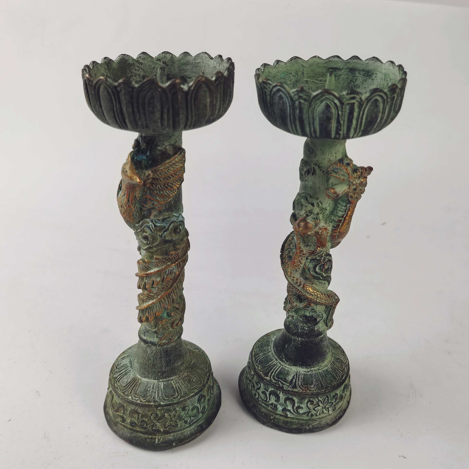 Folk Collection A pair Old Bro - Collectible Vintage Lamps ulasan dan harga