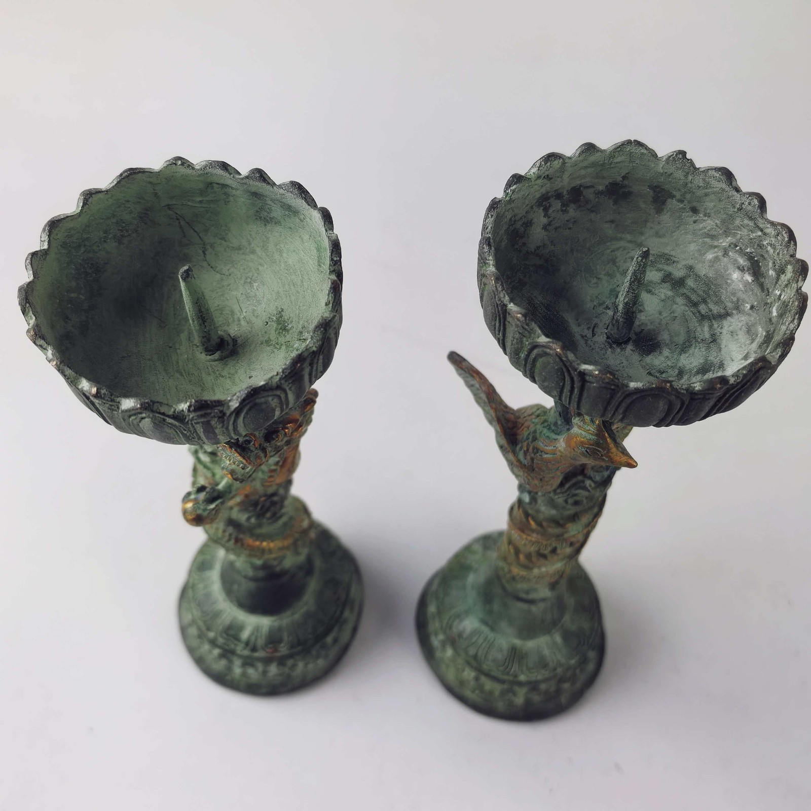 Folk Collection A pair Old Bro - Collectible Vintage Lamps ulasan dan harga