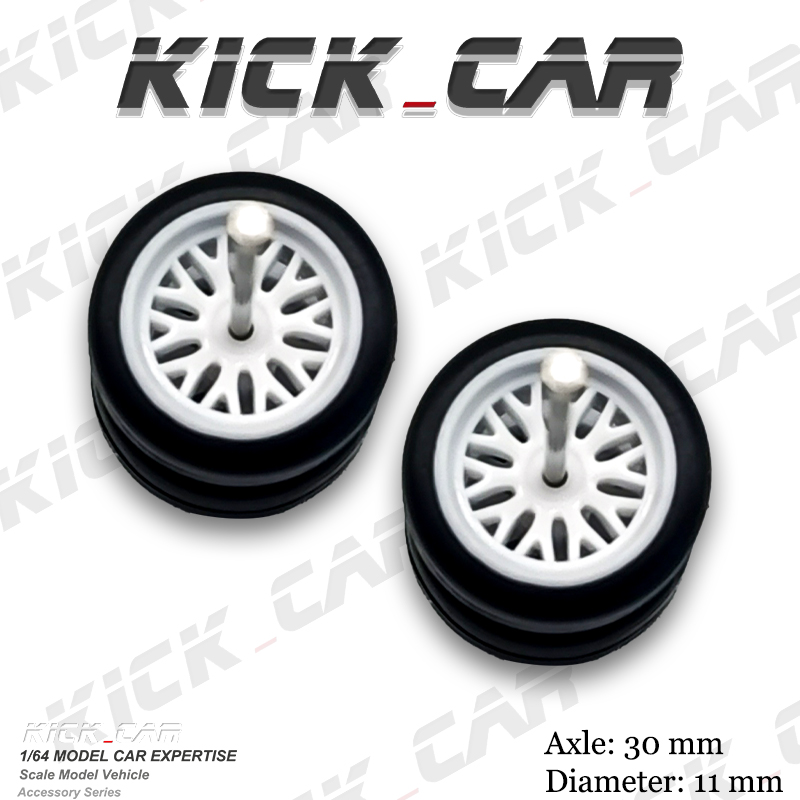 1/64 Model Car Wheels with Rub - Vintage Collectible Toy Cars ulasan dan harga