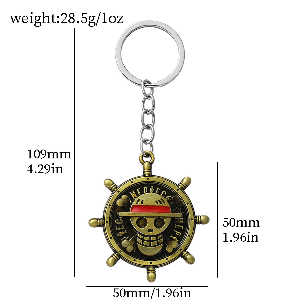 One Piece Anime Keychain Luffy - Vintage Item ulasan dan harga