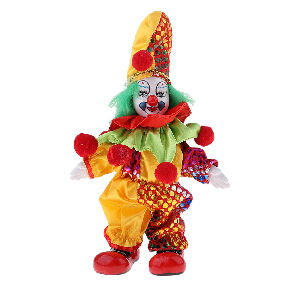 Clown Dolls Porcelain Handcraf - Vintage Collectible Porcelain Dolls ulasan dan harga