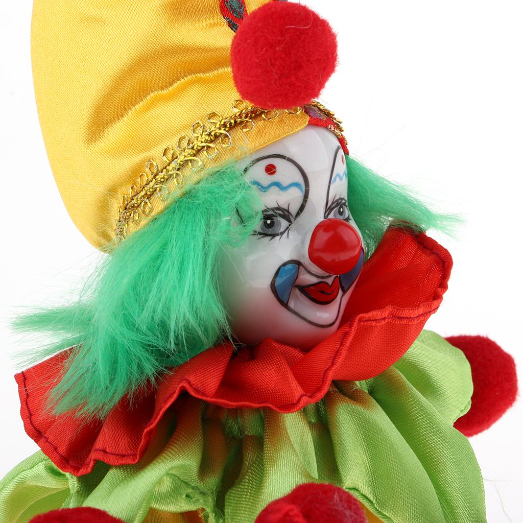 Clown Dolls Porcelain Handcraf - Vintage Collectible Porcelain Dolls ulasan dan harga