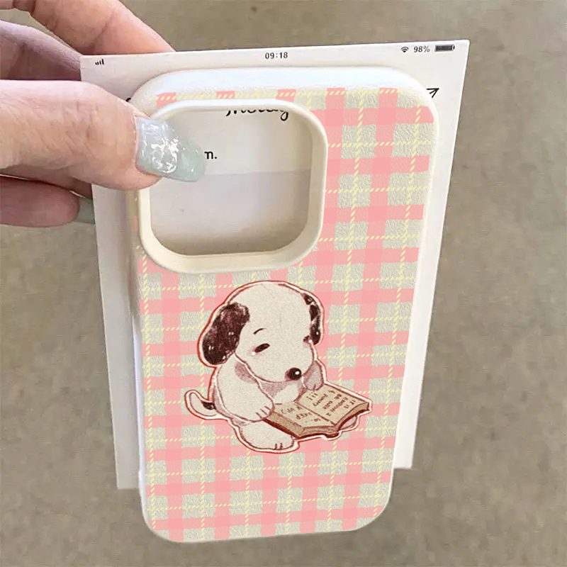 Cute Vintage Book Dog Litchi P - Vintage Collection ulasan dan harga