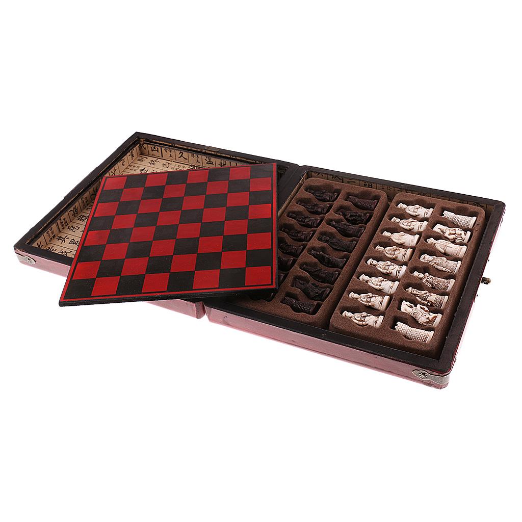 Chinese Chess Set Wooden Minia - Vintage Collection Playset ulasan dan harga