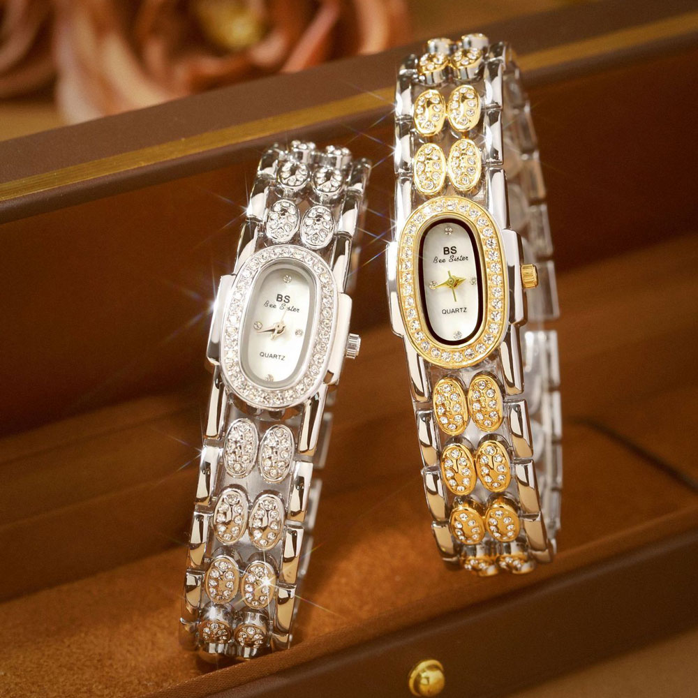 Fashion Watches Gold Bracelet  - Vintage Watch Crystal ulasan dan harga