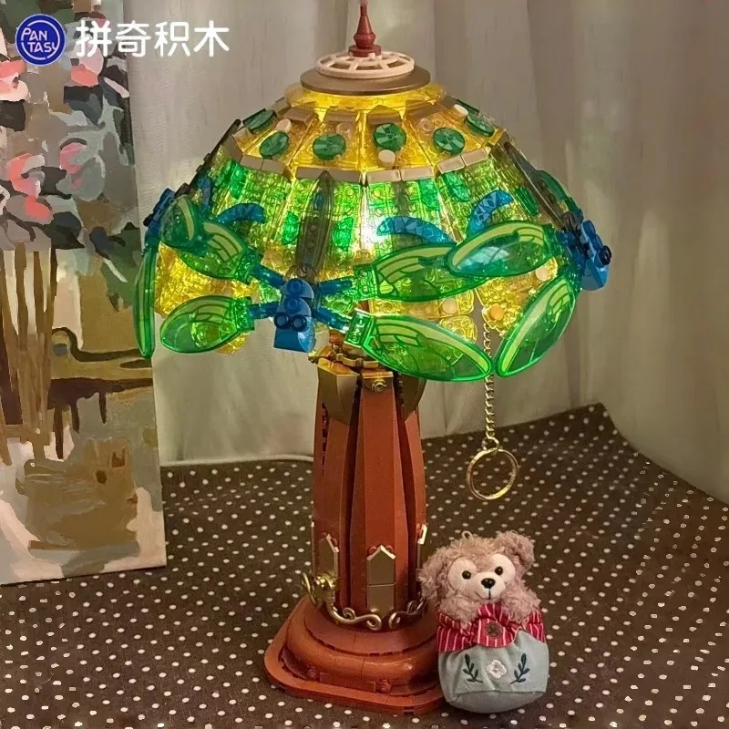 Pantasy Vintage Glass Desk Lam - Collectible Vintage Lamps ulasan dan harga