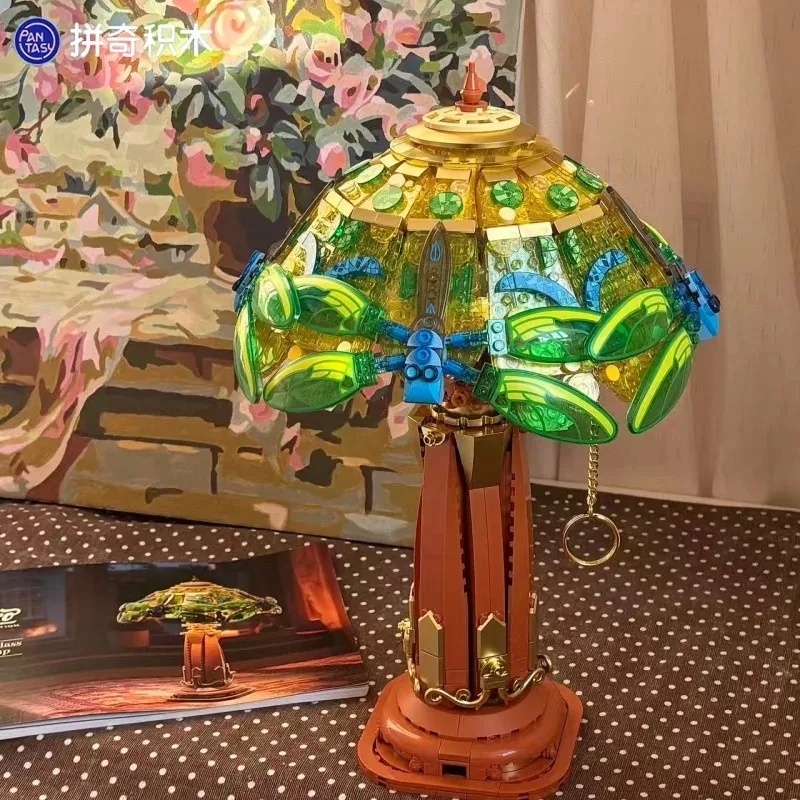 Pantasy Vintage Glass Desk Lam - Collectible Vintage Lamps ulasan dan harga