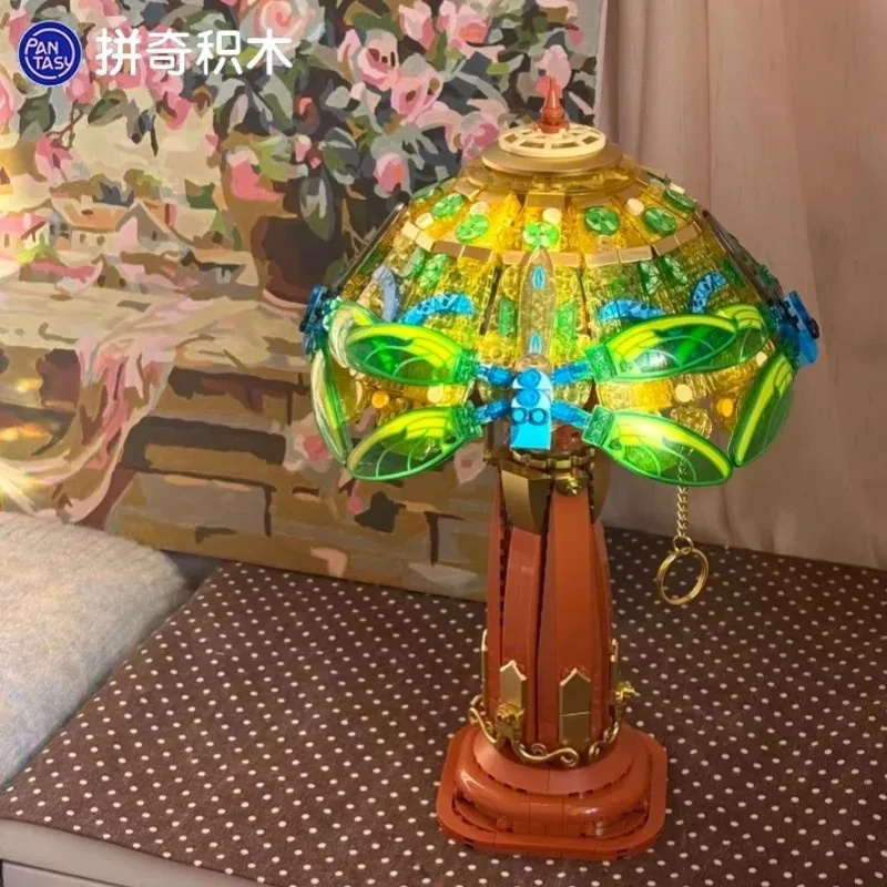Pantasy Vintage Glass Desk Lam - Collectible Vintage Lamps ulasan dan harga