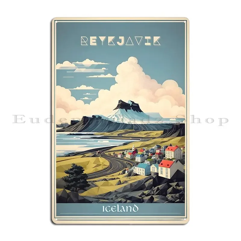Reykjavik S Vintage Beauty A R - Vintage Collectible Posters ulasan dan harga