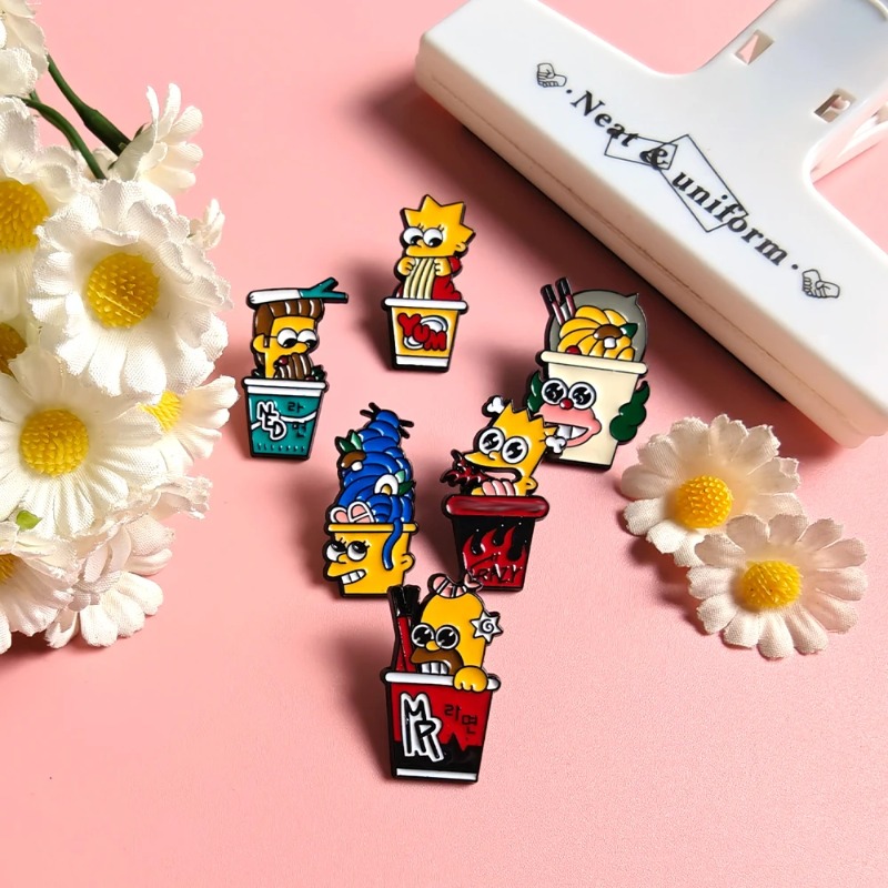 6pcs Set The Simpsons Cute fun - Vintage Item ulasan dan harga