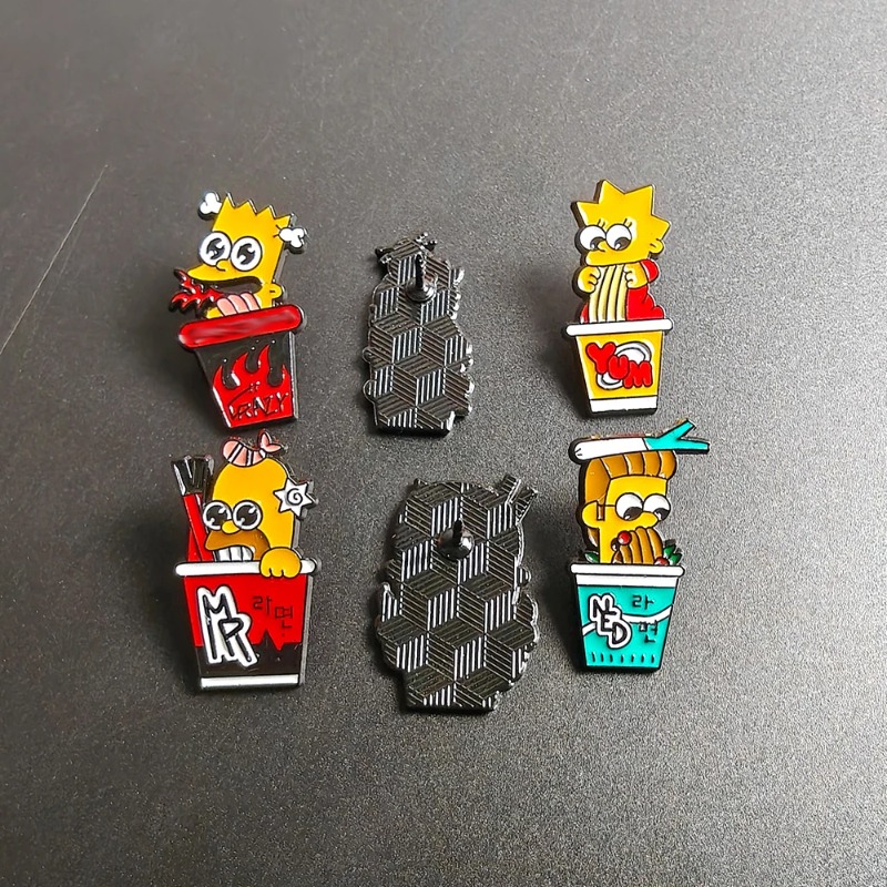 6pcs Set The Simpsons Cute fun - Vintage Item ulasan dan harga