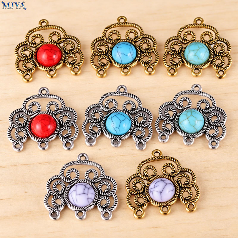 MJYA 5pcs/lot Vintage Alloy Tu - Vintage Item ulasan dan harga