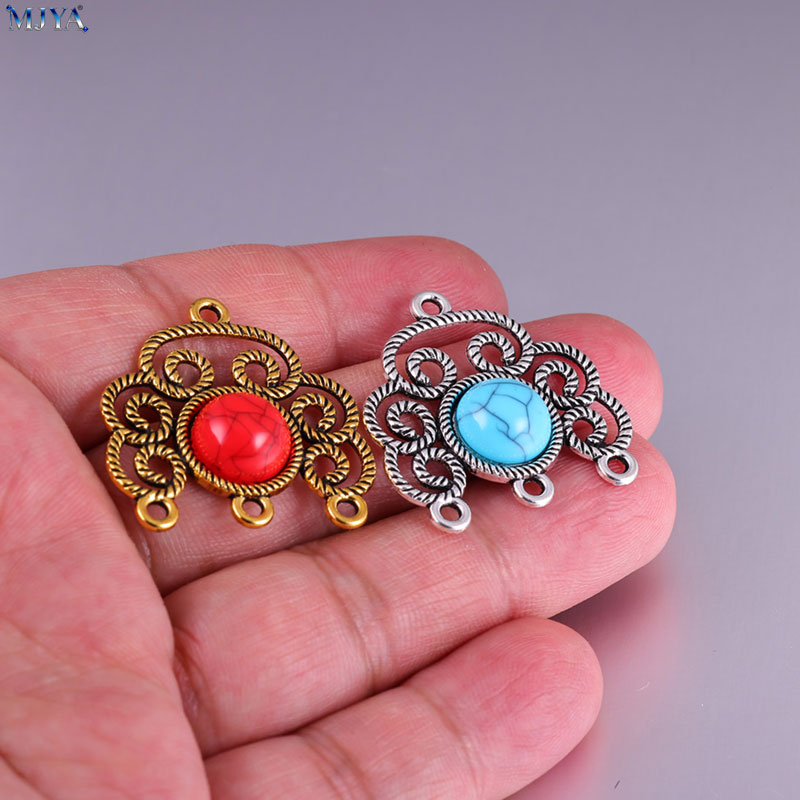 MJYA 5pcs/lot Vintage Alloy Tu - Vintage Item ulasan dan harga