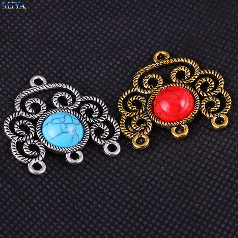 MJYA 5pcs/lot Vintage Alloy Tu - Vintage Item ulasan dan harga
