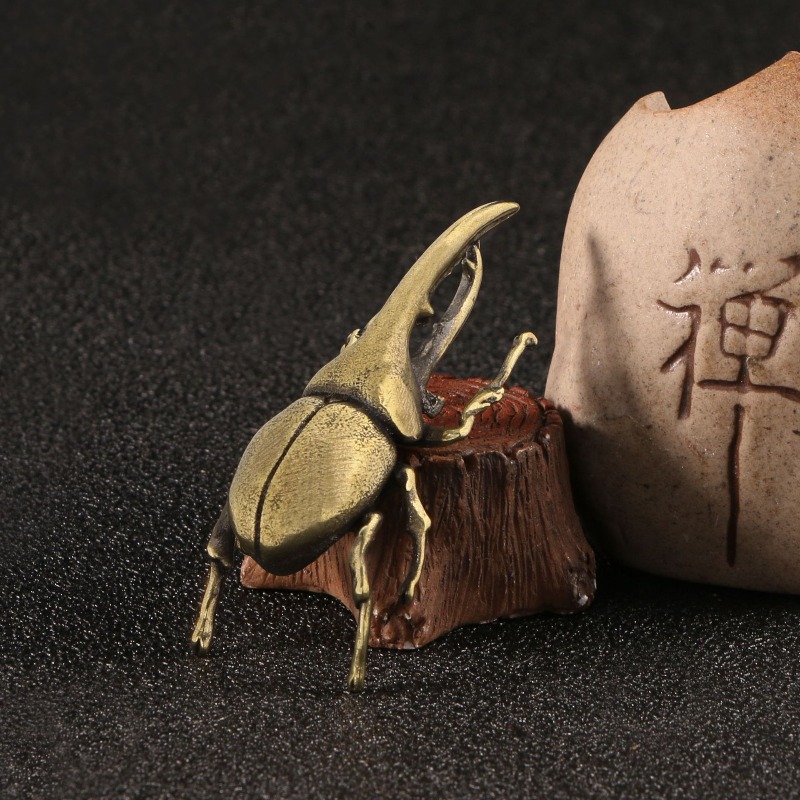 1PC Solid Brass Carved Hercule - Vintage Collectible Christmas Ornaments ulasan dan harga