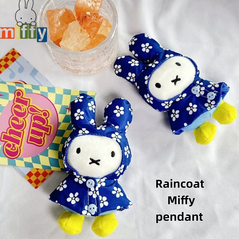 Miffy Raincoat Plush Keychain  - Vintage Item ulasan dan harga
