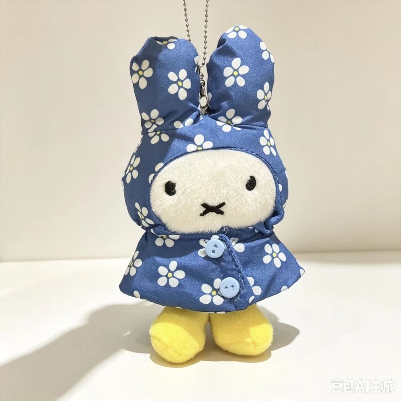 Miffy Raincoat Plush Keychain  - Vintage Item ulasan dan harga