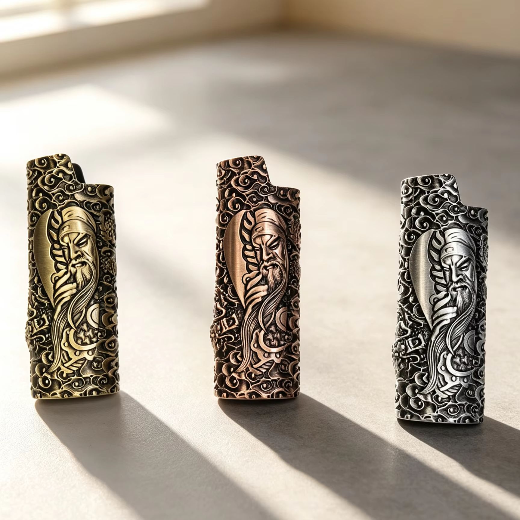 Zinc Alloy Lighter Case For BI - Vintage Collection ulasan dan harga