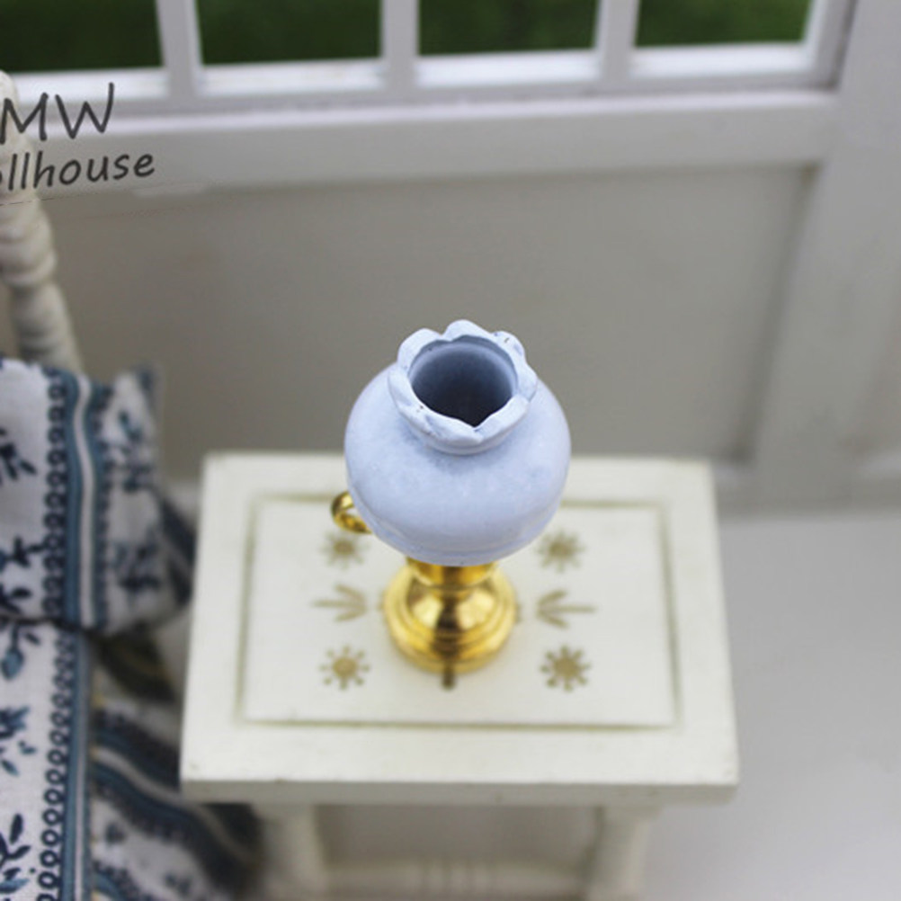Mini White Lampshade Table Lam - Collectible Vintage Lamps ulasan dan harga