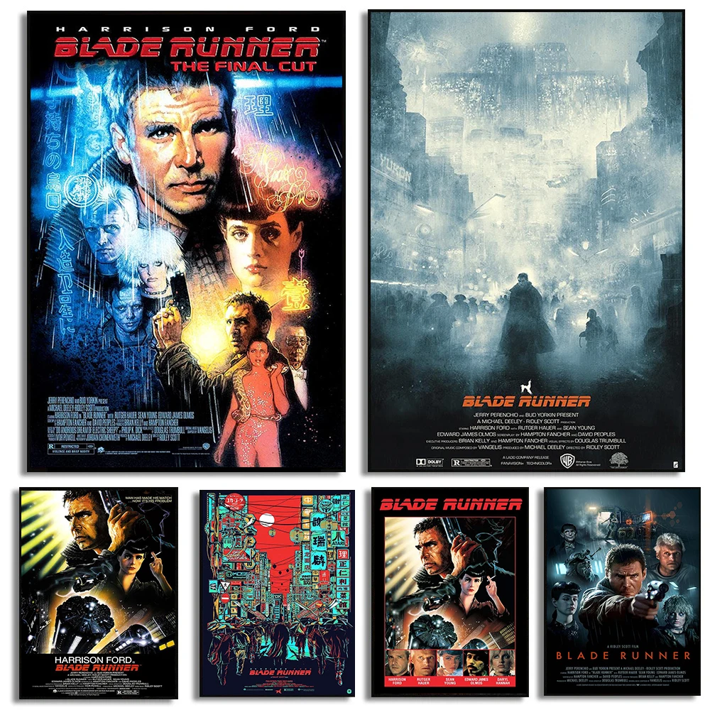 Blade Runner 1982 Classic Movi - Vintage Collectible Posters ulasan dan harga