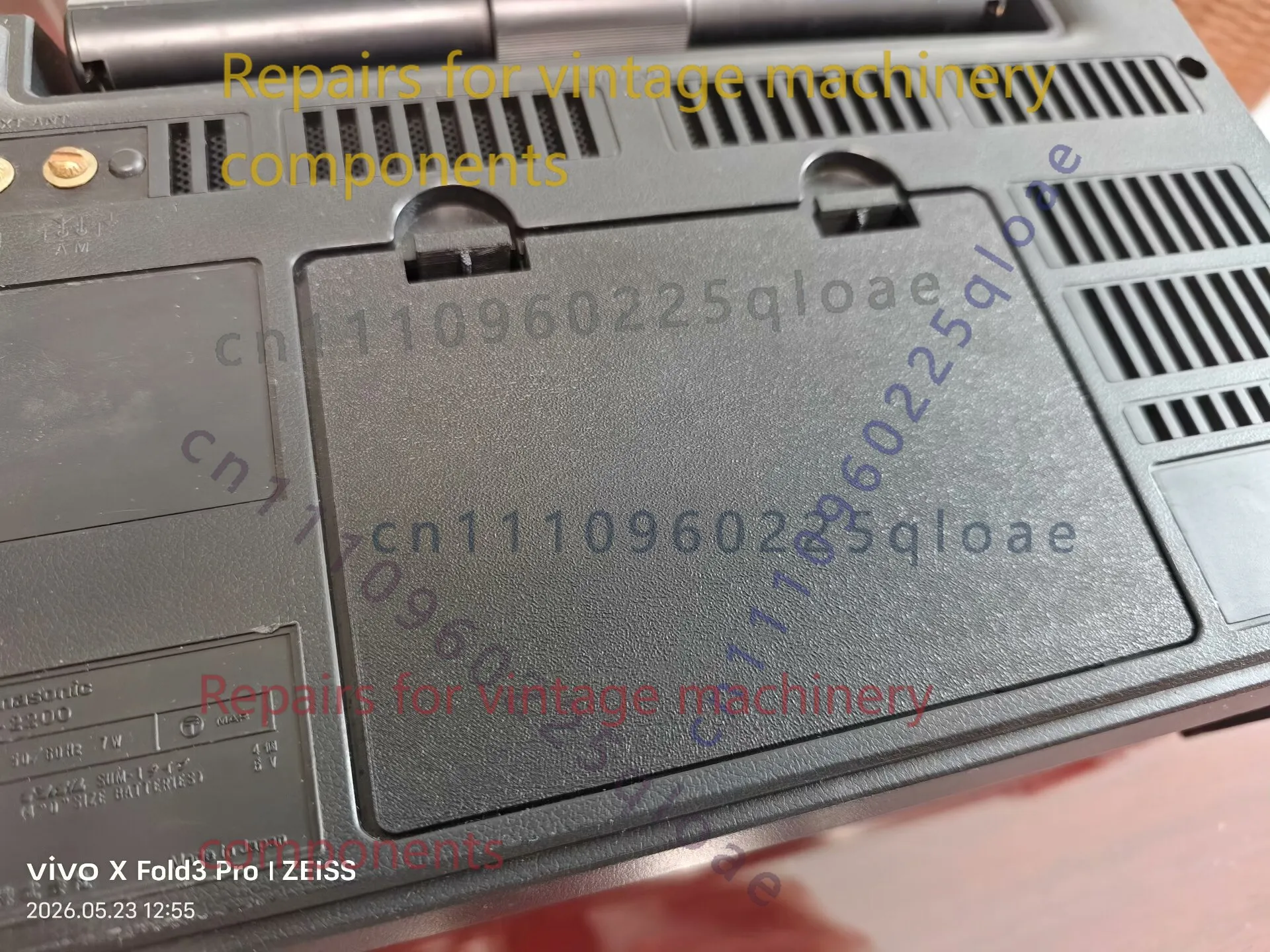 1pcs Replacement Battery Lid F - Vintage Radio Repair ulasan dan harga