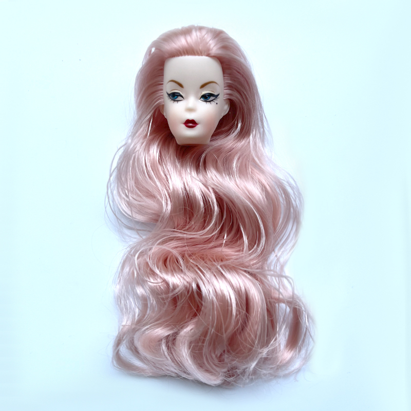 Blue Eye Wavy Curls Hair Doll  - Vintage Item ulasan dan harga