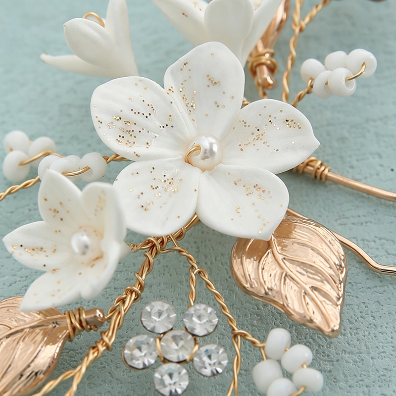 Bride Headpiece Hairpin Pearl  - Vintage Item ulasan dan harga