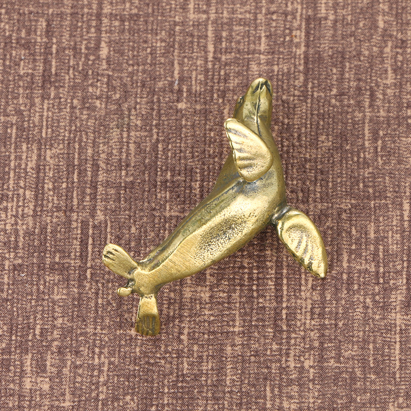 Brass Seal Desk Decoration Ani - Vintage Collectible Christmas Ornaments ulasan dan harga