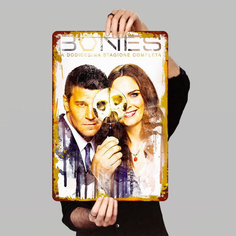 Bones Season 12 Poster Metal T - Vintage Collectible Posters ulasan dan harga