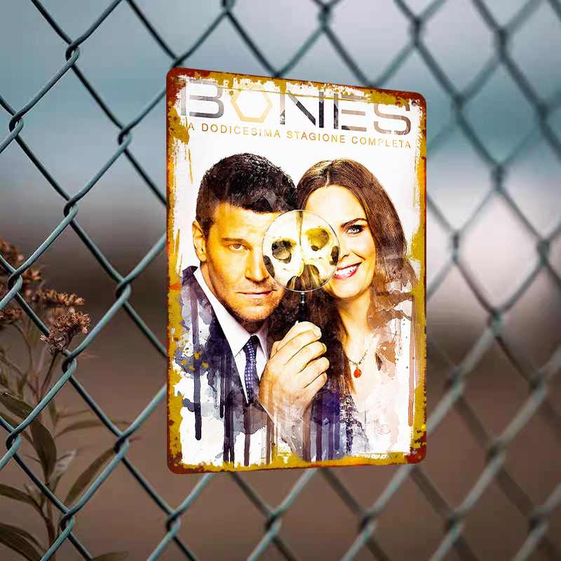 Bones Season 12 Poster Metal T - Vintage Collectible Posters ulasan dan harga