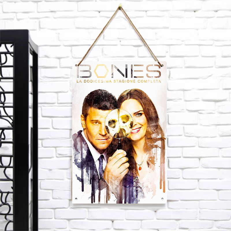 Bones Season 12 Poster Metal T - Vintage Collectible Posters ulasan dan harga
