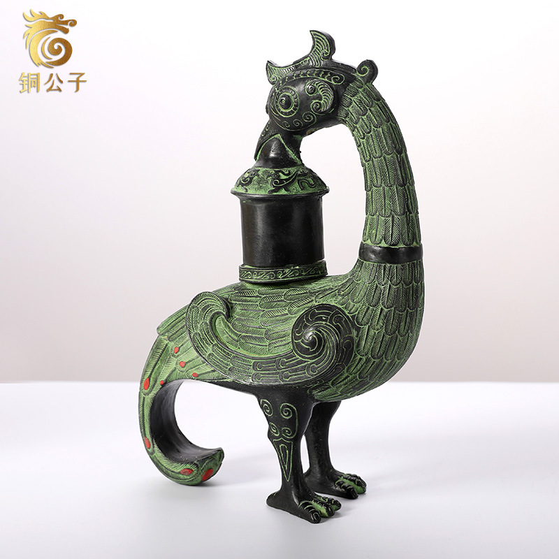 Phoenix Bird Antique Bronze Cr - Collectible Vintage Lamps ulasan dan harga
