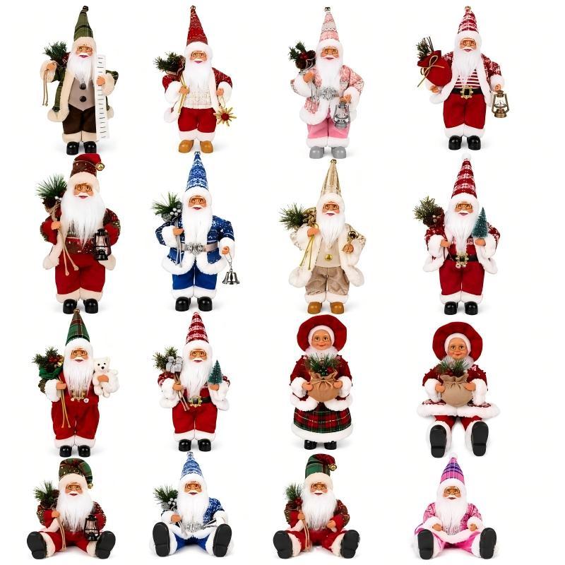 Santa Claus Standing Figurine  - Vintage Collectible Santa ulasan dan harga