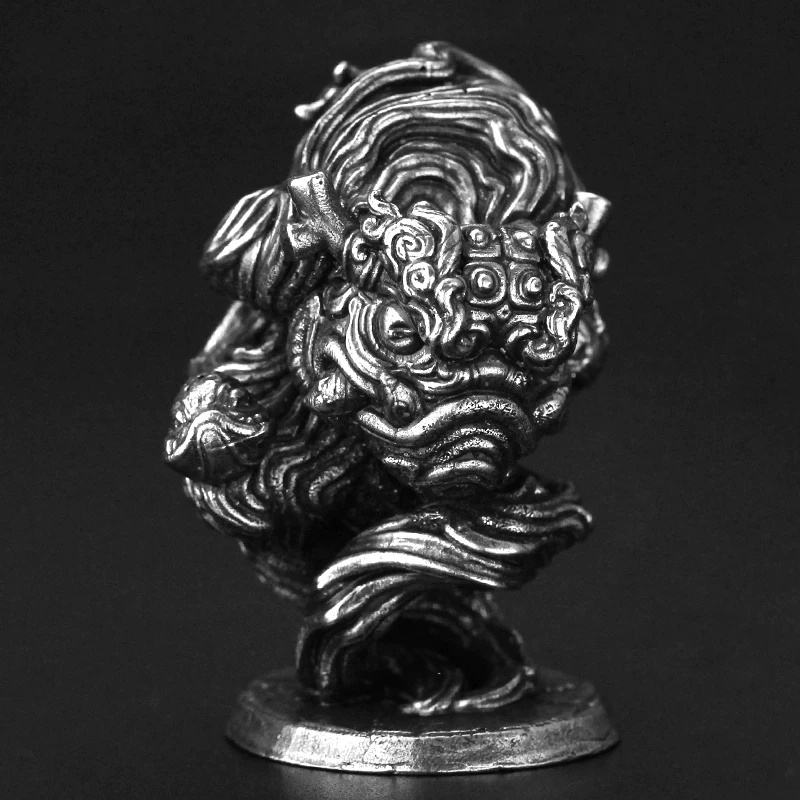 White Copper Chinese Lion Warg - Vintage Collectible Christmas Ornaments ulasan dan harga