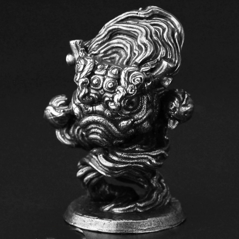 White Copper Chinese Lion Warg - Vintage Collectible Christmas Ornaments ulasan dan harga