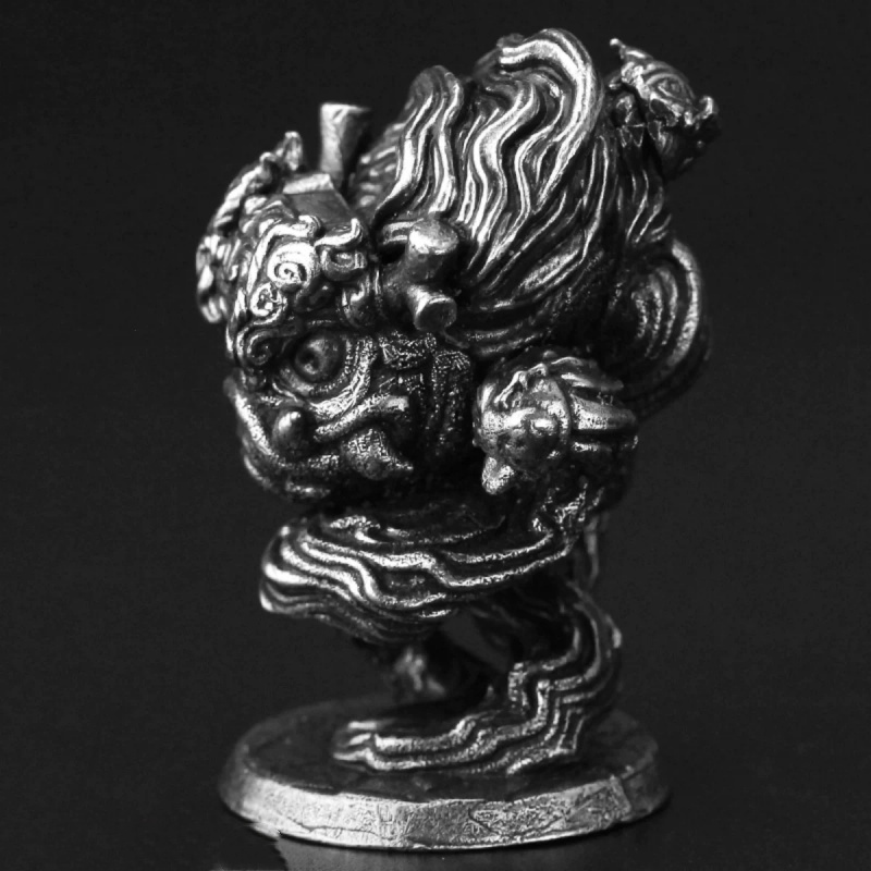 White Copper Chinese Lion Warg - Vintage Collectible Christmas Ornaments ulasan dan harga