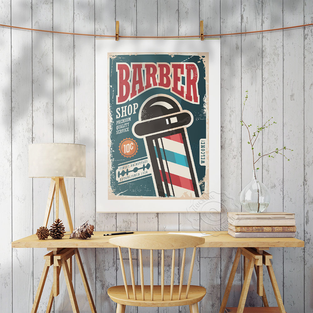 Barber Shop Vintage Art Collec - Collectible Vintage Lamps ulasan dan harga