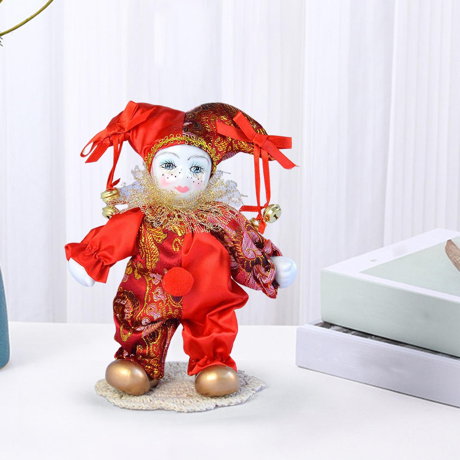 7 inch Clown dolls Display Ant - Vintage Collectible Porcelain Dolls ulasan dan harga